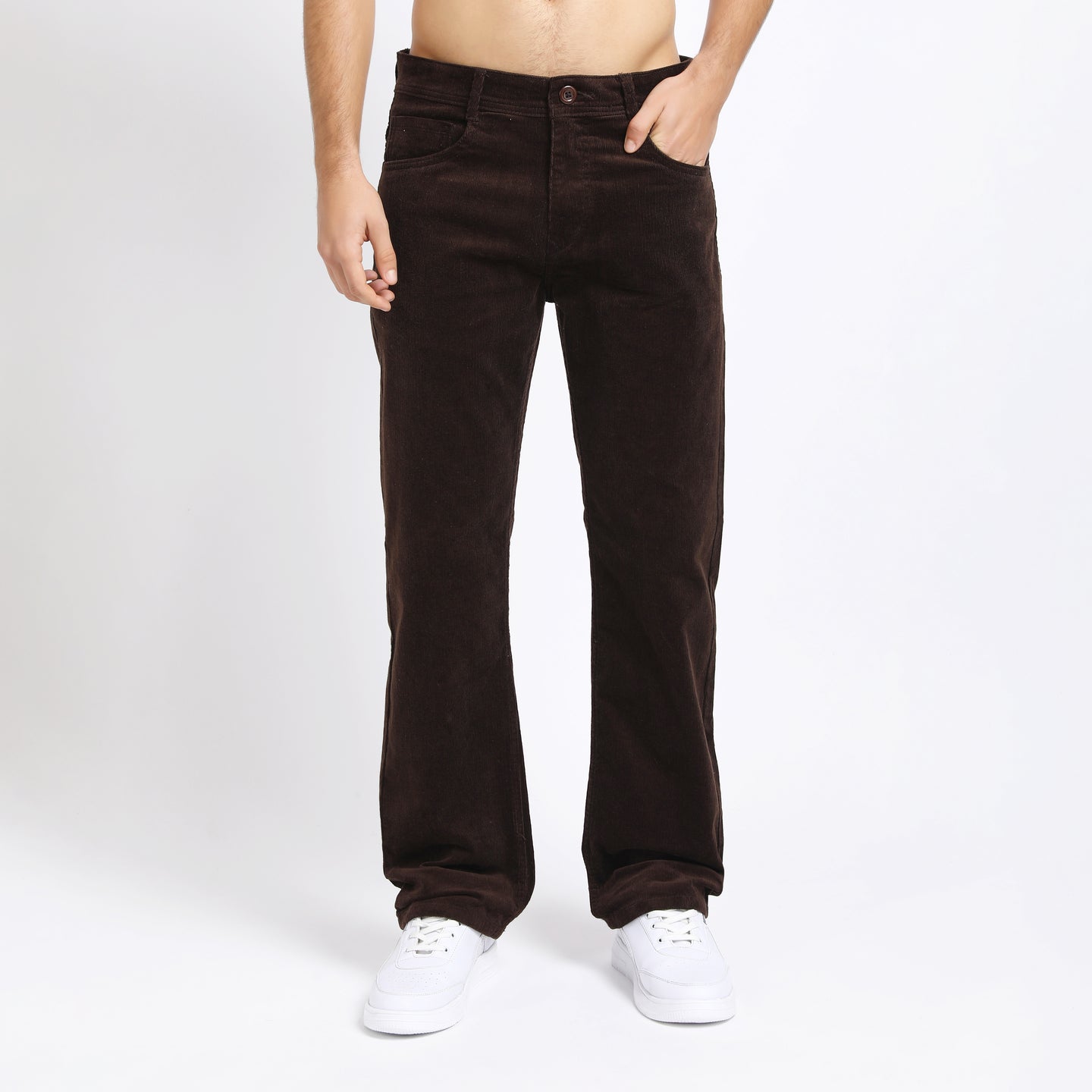 BRANDY COFFEE CORDUROY PANTS 4770-8